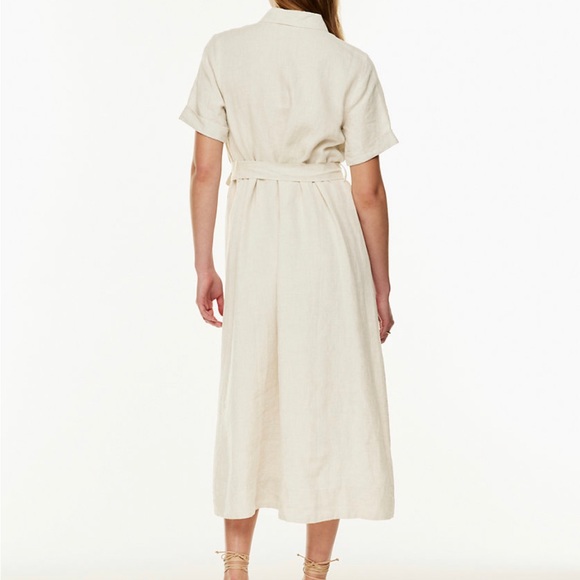 Aritzia - Wilfred - Etna Linen Dress - Picture 4 of 9